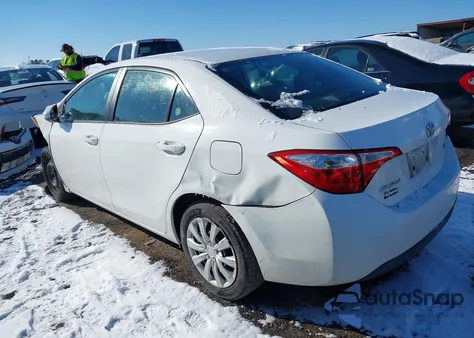 2015 Toyota Corolla Le z USA, uszkodzony, nr VIN 2T1BURHE5FC283396